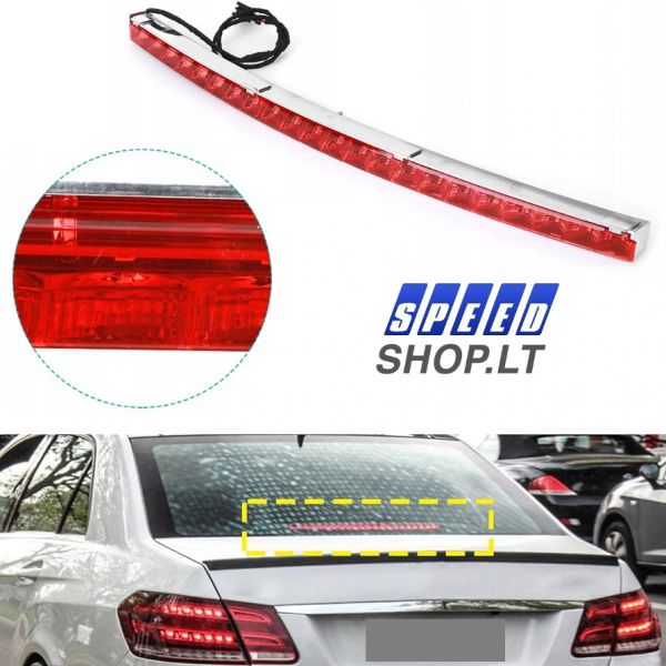 Mercedes Benz W204 W212 W218 papildomas stop žibintas